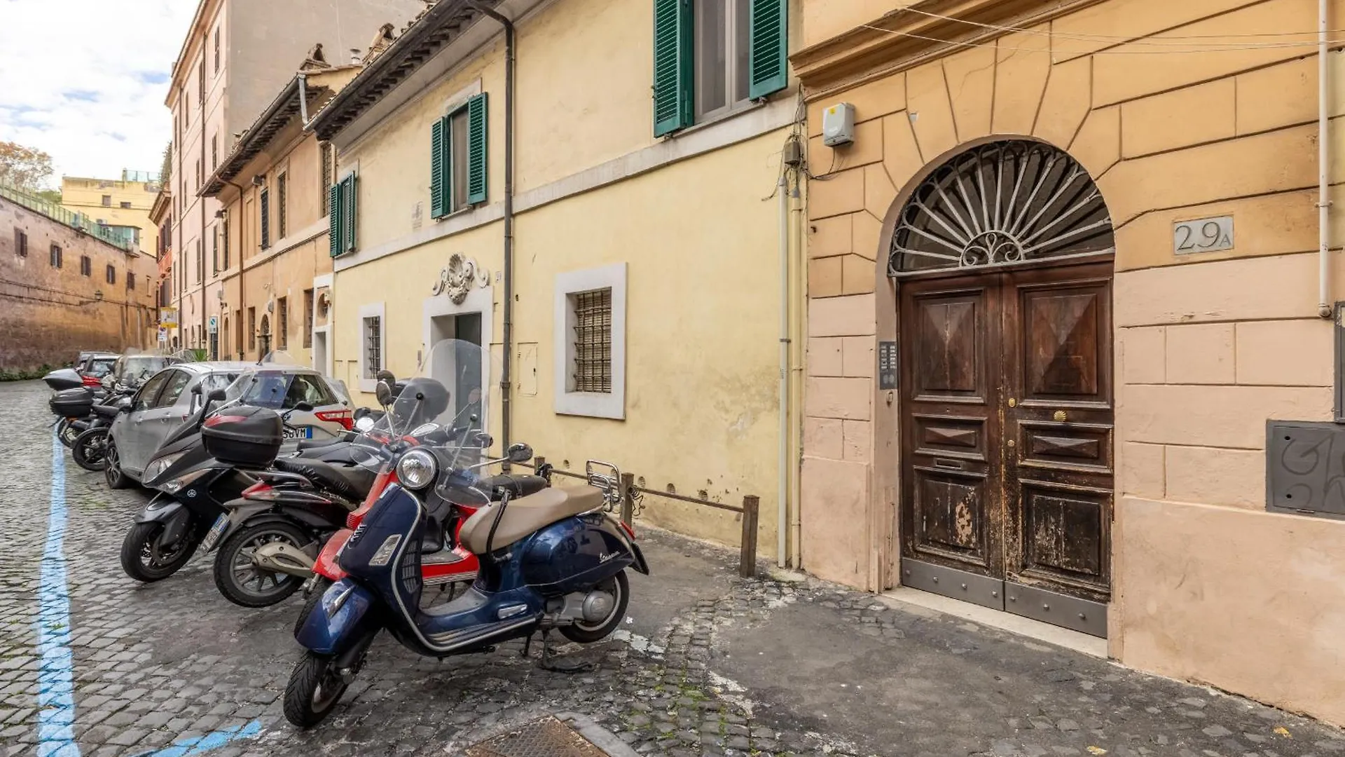 Trastevere View Point Rome Italy